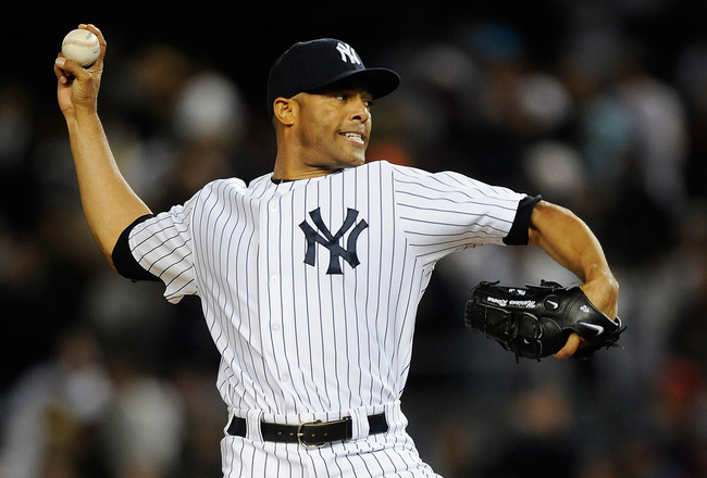 Mariano Rivera continues to progress towards a return to his role as New York Yankees closer in 2013. (Patrick McDermott/Getty Images)